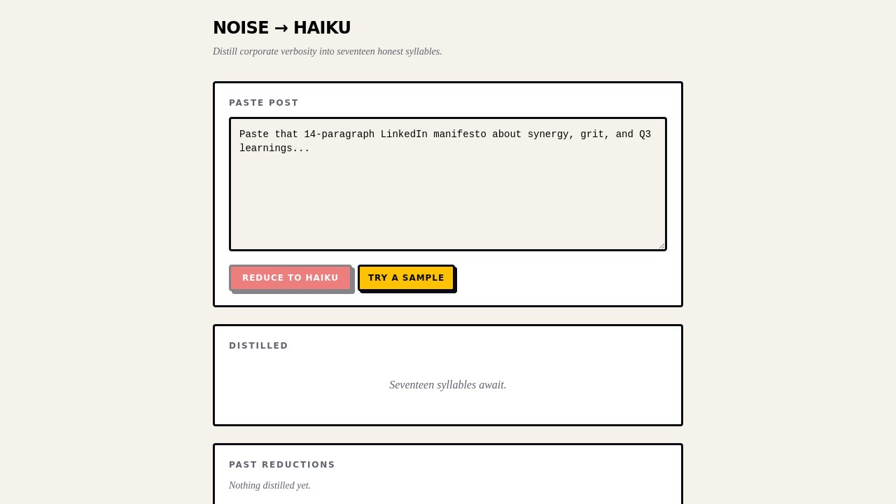 li-haiku-reducer
